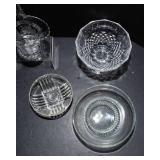 5 Pieces of Intricate Glass