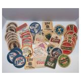 Variety of Vintage Cardboard Coaster