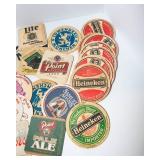 Variety of Vintage Cardboard Coaster