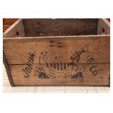 Jordan Brewing Co. Wooden Crate Lot – Postcard, Photo, Coaster & Bottle Opener (Jordan, MN)