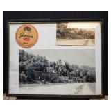 Jordan Brewing Co. Wooden Crate Lot – Postcard, Photo, Coaster & Bottle Opener (Jordan, MN)