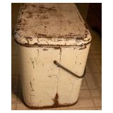 Vintage 7UP Cooler with 2 “7UP The Uncola” Glasses