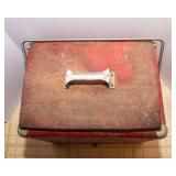 Vintage Metal Coca-Cola Cooler – 1950s Era