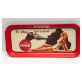 Set of 3 Coca-Cola Serving Trays – 1990/1991 Reproductions of Vintage Designs