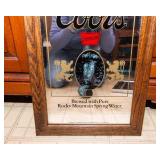 Set of 2 Coors Beer Mirrors – Vintage Bar Wall Decor (12.5” x 19” & 14.5” x 18”)