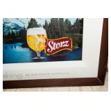 Rare Vintage Storz Light-Up Motion Beer Sign – Moving Clouds, 25.5” x 18”