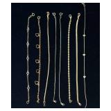 Small Bracelets and Anklet