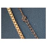 Set of 2 Gold-Tone Dainty Heart Necklaces