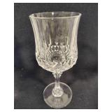 Longchamp Crystal Wine Glasses/Water Goblets (Set of 10)