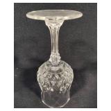 Longchamp Crystal Wine Glasses/Water Goblets (Set of 10)