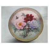 Lena Liu Collectible Floral Plates - Limited Edition/Numbered (Lot #A)