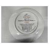 Lena Liu Collectible Floral Plates - Limited Edition/Numbered (Lot #A)