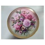 Lena Liu Collectible Floral Plates - Limited Edition/Numbered (Lot #A)