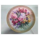 Lena Liu Collectible Floral Plates - Limited Edition/Numbered (Lot #A)
