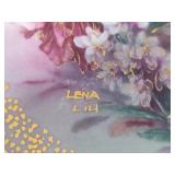 Lena Liu Collectible Floral Plates - Limited Edition/Numbered (Lot #A)