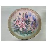 Lena Liu Collectible Floral Plates - Limited Edition/Numbered (Lot #B)