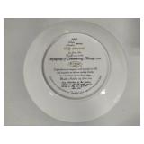 Lena Liu Collectible Floral Plates - Limited Edition/Numbered (Lot #B)