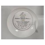 Lena Liu Collectible Floral Plates - Limited Edition/Numbered (Lot #B)
