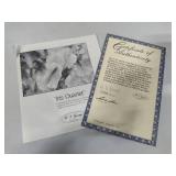 Lena Liu Collectible Floral Plates - Limited Edition/Numbered (Lot #B)