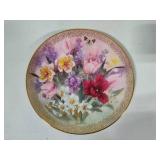 Lena Liu Collectible Floral Plates - Limited Edition/Numbered (Lot #B)
