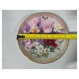 Lena Liu Collectible Floral Plates - Limited Edition/Numbered (Lot #B)