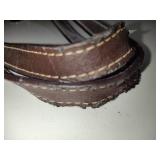 Authentic Coach Signature Series Brown Leather/Canvas Matching Purse & Wallet