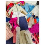 Barbie & Francie Vintage Doll Trunk + Dolls & Accessories