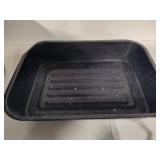 Enameled Graniteware Roasters & Canning Pot w/Lids