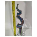 Abstract Art Glass Sculpture