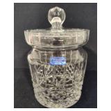 Godinger Crystal Legends Lidded Jar