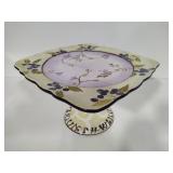 Tracy Porter Hand Painted Cake Stand