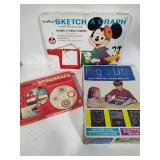 Lot of Vintage Art/Creative Games