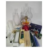 Oil Lamps & Candles
