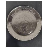 Libbey 'Holly Berry' Glasses & Season's Greetings Glass Serving Plate