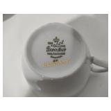 Gibson Tea Pot, Serving Dish & Assorted Porcelain Tea Set Accessories