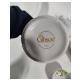 Gibson Tea Pot, Serving Dish & Assorted Porcelain Tea Set Accessories