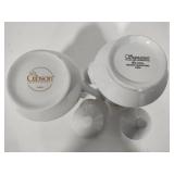 Gibson Tea Pot, Serving Dish & Assorted Porcelain Tea Set Accessories