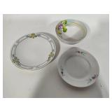 Gibson Tea Pot, Serving Dish & Assorted Porcelain Tea Set Accessories