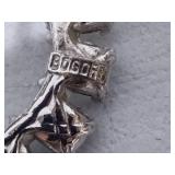 Stamped Vintage Brooches & Clip Earrings