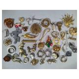 Assortment of Vintage Brooches