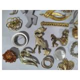 Assortment of Vintage Brooches