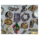 Assortment of Vintage Brooches
