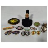 Micro Mosiacs & Handpainted Jewelry Pieces