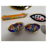 Micro Mosiacs & Handpainted Jewelry Pieces