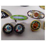 Micro Mosiacs & Handpainted Jewelry Pieces