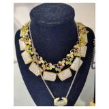 Lot of Statement Necklaces &, Bracelets