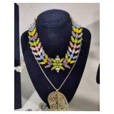 Lot of Statement Necklaces &, Bracelets