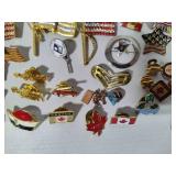 Lot of Flag & Assorted Pins