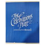 Assorted Glassware, Memory Plate & Candle Holders