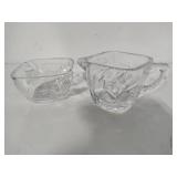 Assorted Glassware, Memory Plate & Candle Holders